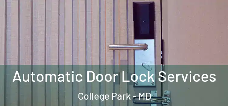Automatic Door Lock Services College Park - MD