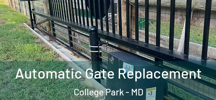 Automatic Gate Replacement College Park - MD