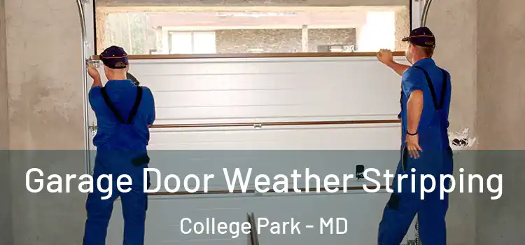  Garage Door Weather Stripping College Park - MD