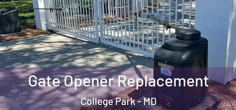 Gate Opener Replacement College Park - MD