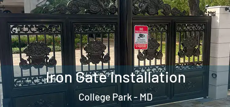  Iron Gate Installation College Park - MD