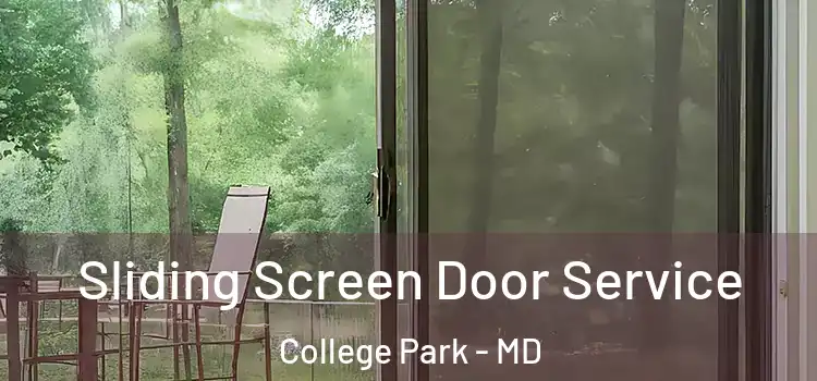 Sliding Screen Door Service College Park - MD